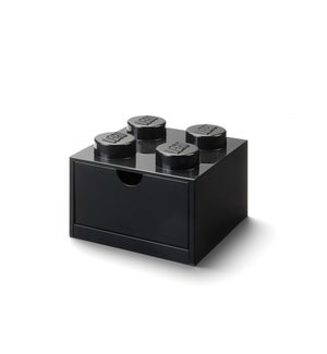 LEGO - 4 KNOBS DESK DRAWER BLACK (6) ML